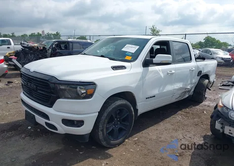 2020 Ram 1500 Big Horn 4X4 5'7 Box z USA, uszkodzony, nr VIN 1C6SRFFT7LN327786